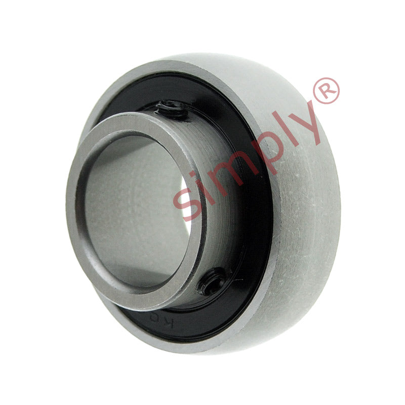 K006 Metric Grub Screw Type Bearing Insert with 30mm Bore 55mm Outside Dia