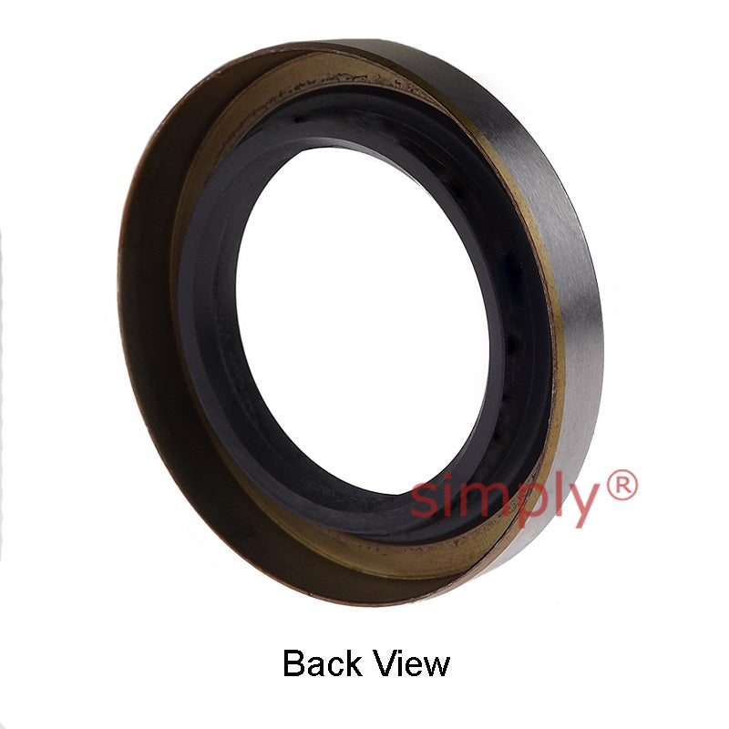 15x21x2mm Metal Cased Nitrile Rubber Single Lip Rotary Shaft Oil Seal Springless Design VB Style