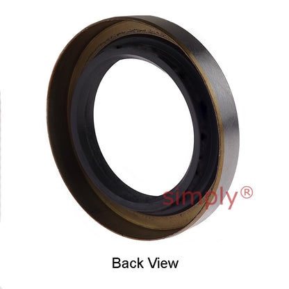 4.12x5.12x0.5 inch Metal Cased Nitrile Rubber Rotary Shaft Oil Seal R4