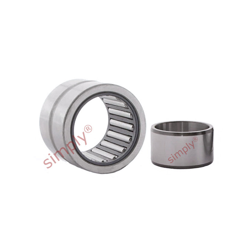NA4906RS Budget Needle Roller Bearing/Shaft Sleeve - 1 Rubber Seal 30x47x18mm