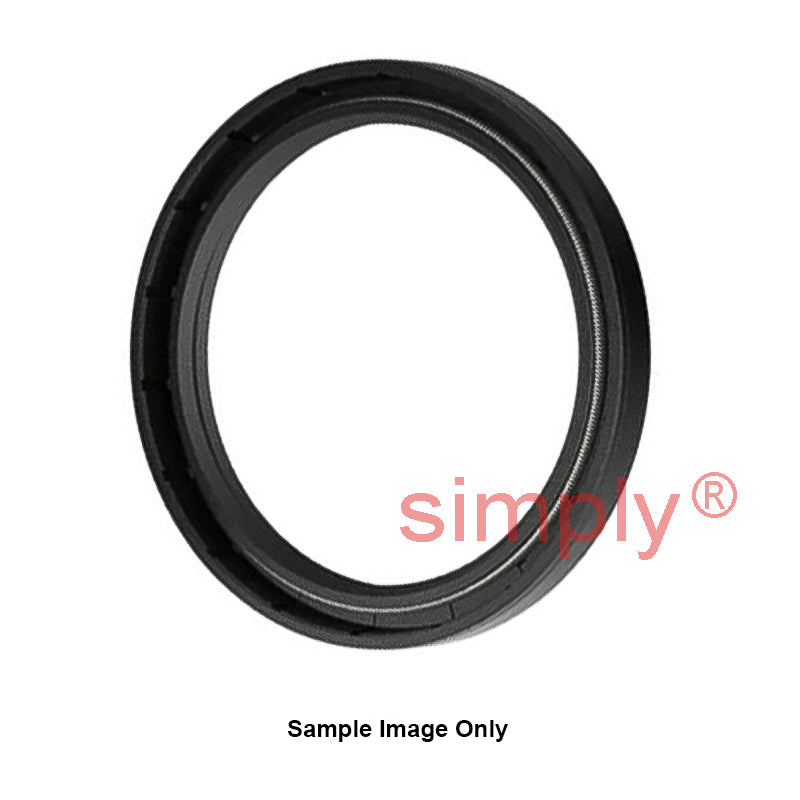NAK 2.875x4x0.5 inch Nitrile Rubber Double Lip Rotary Shaft Oil Seal with Garter Spring TC
