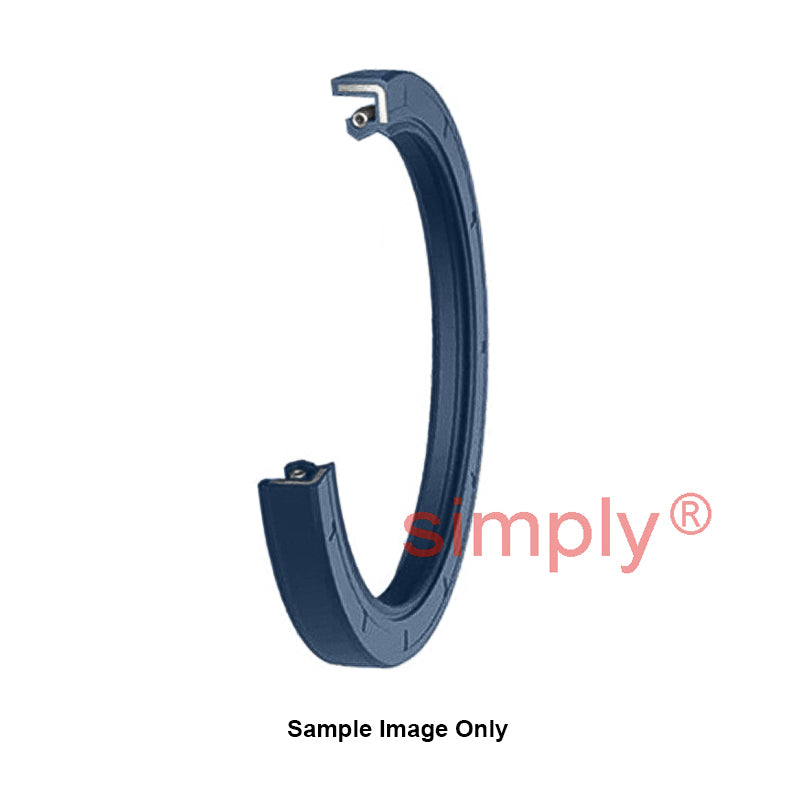 NAK 35x55x10/12mm HIGH PRESSURE Blue Nitrile Rubber Double Lip Rotary Shaft Oil Seal with Extra Internal Sealing Profile with Garter Spring TCN11