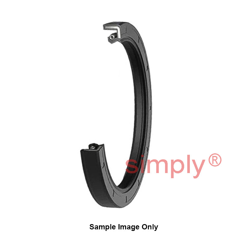 NAK 15x25x6/6.5mm HIGH PRESSURE Nitrile Rubber Double Lip Rotary Shaft Oil Seal with Extra Internal Sealing Profile with Garter Spring TCN11