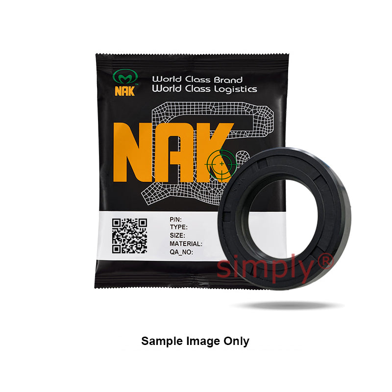NAK 8.25x10.25x0.75 inch Nitrile Rubber Single Lip Rotary Shaft Oil Seal with Garter Spring SC