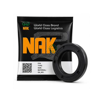NAK 52x75x8/15mm Nitrile Rubber Single Lip Rotary Shaft Oil Seal with Garter Spring SC - Allow 7-10 Days