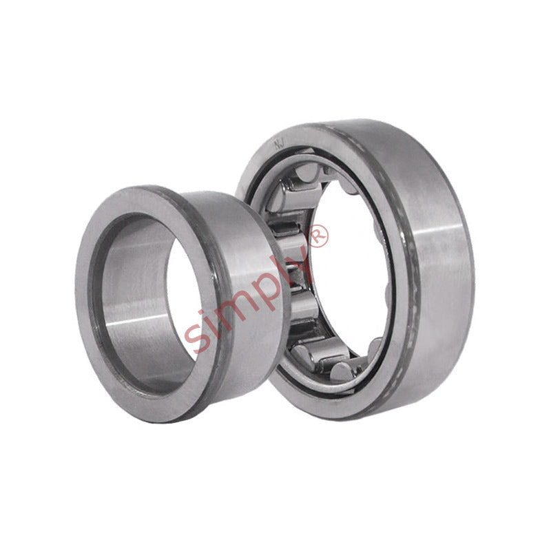 NJ2336-EX-M1-C3 + HJ2336-EX Cylindrical Roller Bearing with Cage and L-section Ring 180x380x126mm