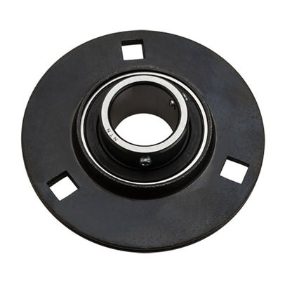 NTN ASPF205-100 Round 3 Bolt Pressed Steel Bearing Housing with 1 inch Insert - Allow 2-3 Days