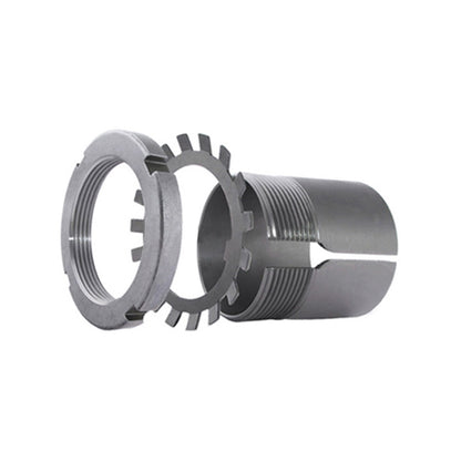 NTN S-UKP209ED1/HE2309X Imperial Cast Iron Two Bolt Pillow / Plummer Block Housing with Steel Plate Cover - Open Version - Insert and Adaptor Sleeve Fits 1-1/2 inch Shaft - Allow 2-3 Days