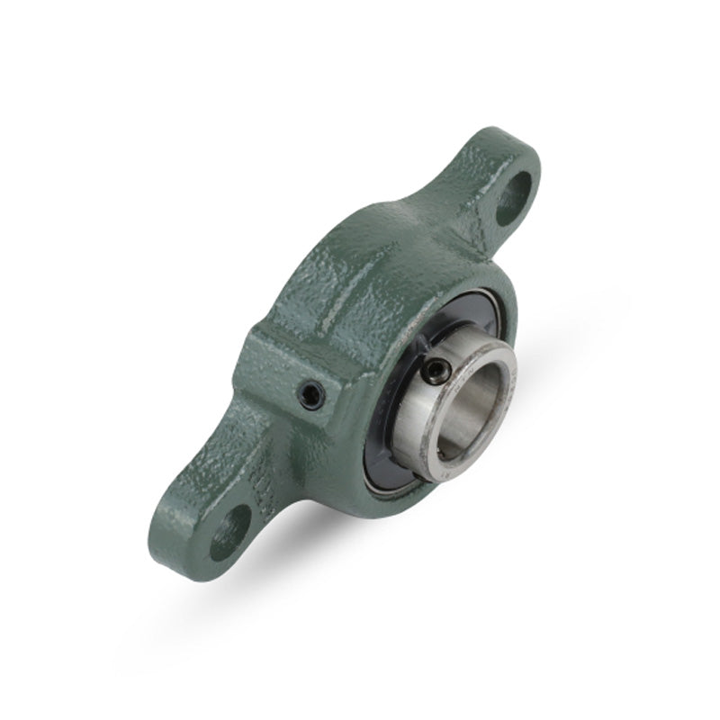 NTN UCFE203D1 Metric Ductile Cast Iron Two Bolt Rhombus Flange Housing 17mm Bore Insert - Allow 2-3 Days