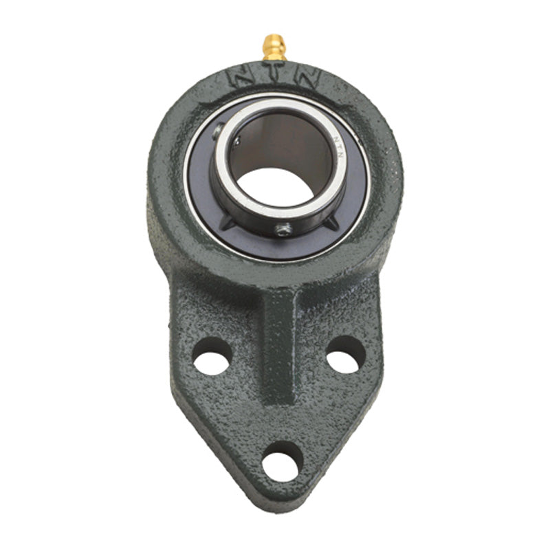 NTN M-UCFH206-102D1 Imperial 3 Bolt Cast Iron Bracket Flange Bearing 1-1/8 inch Bore - Allow 2-3 Days