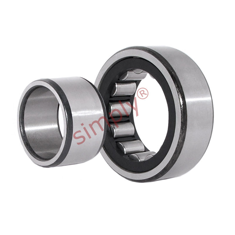 SKF NU314ECMC3 Single Row Cylindrical Roller Bearing with Pressed Steel Cage 70x150x35mm