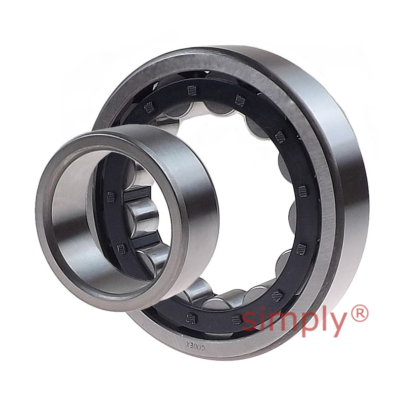 Codex NU2305 Single Row Cylindrical Roller Bearing 25x62x24mm