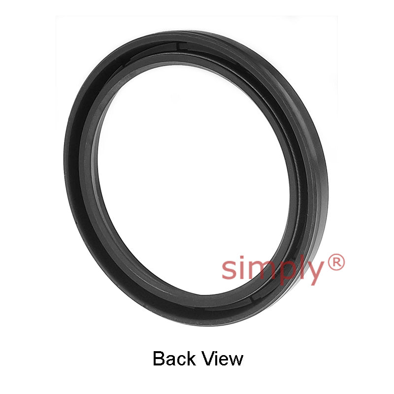 57x75x12mm Nitrile Rubber Single Lip Rotary Shaft Oil Seal with Garter Spring SC / R21