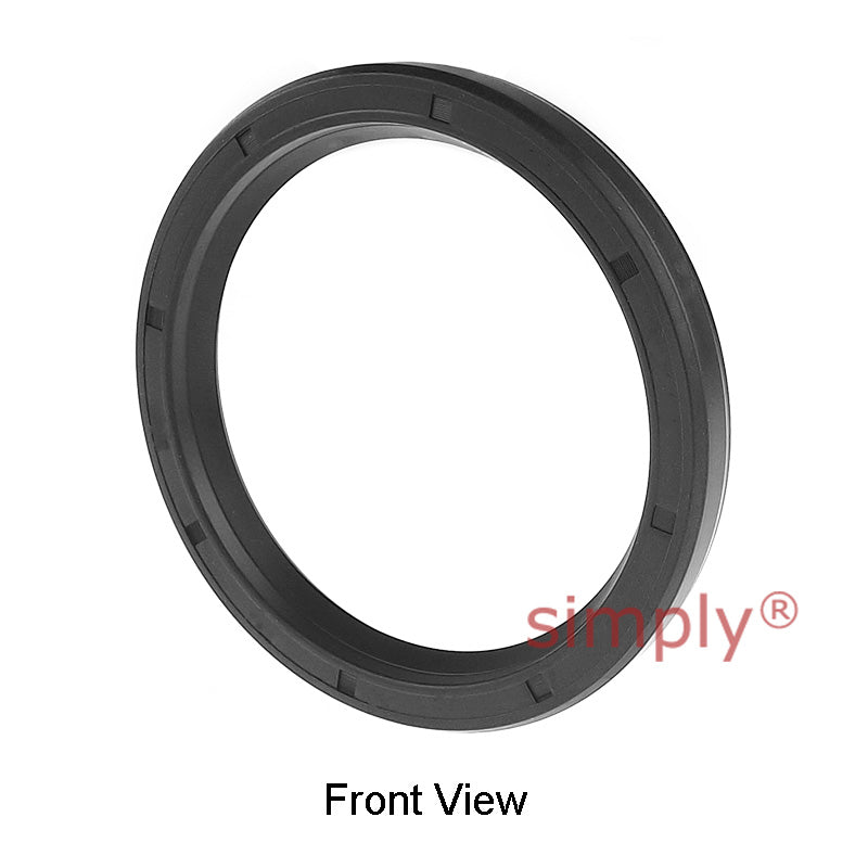 57x75x12mm Nitrile Rubber Single Lip Rotary Shaft Oil Seal with Garter Spring SC / R21