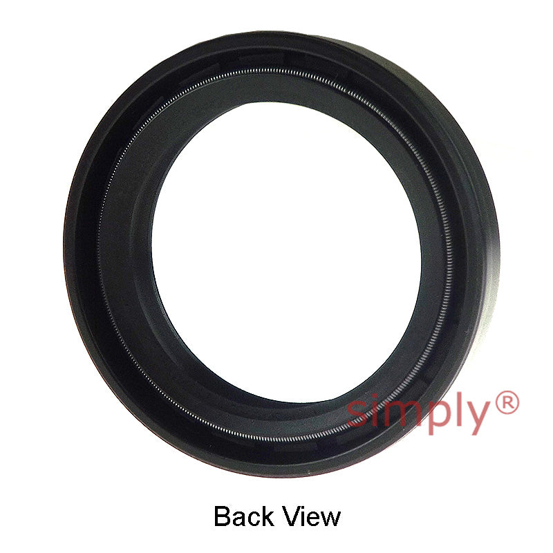 33x45x8/10.5DC4Y Metric Fork and Damper Nitrile Rubber Oil Seal with 2 Opposite Facing Individually Sprung Sealing Lips and Raised Outer Sealing Band on Outside Diameter