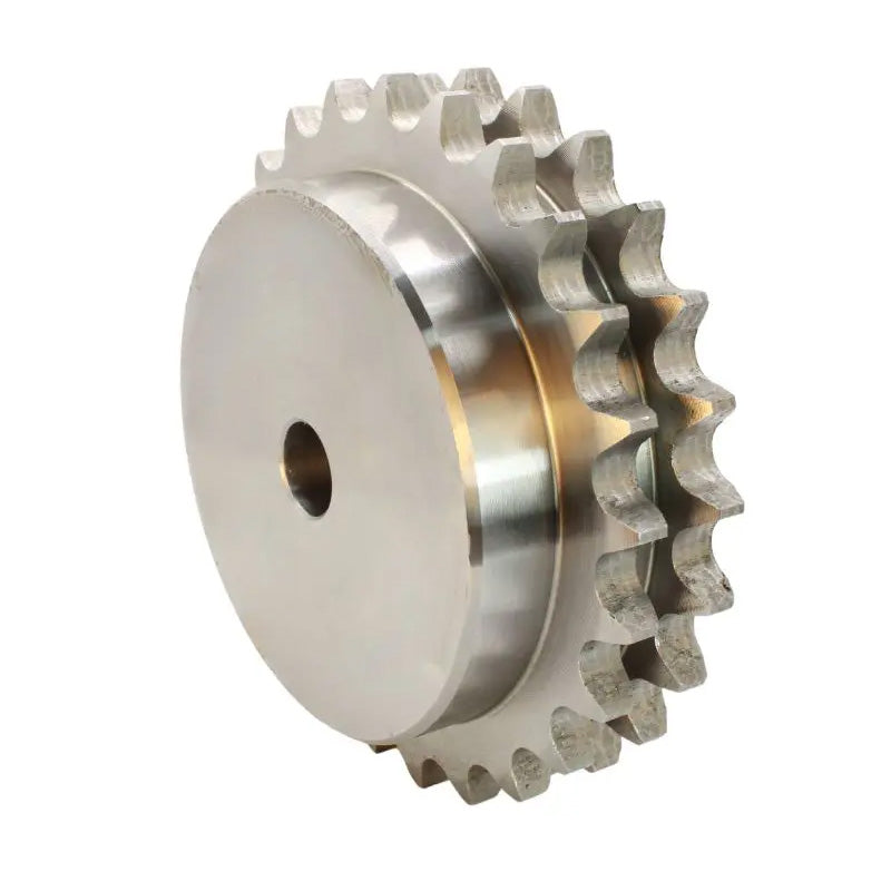 17 Tooth 06B Duplex Pilot Bore Sprocket for 3/8 inch Pitch Chain