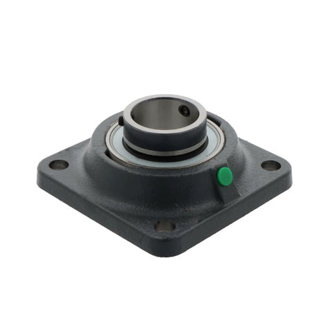 INA PCJY40XLN Four Bolt Cast Iron Square Housing with Grub Screw Insert 40mm Bore