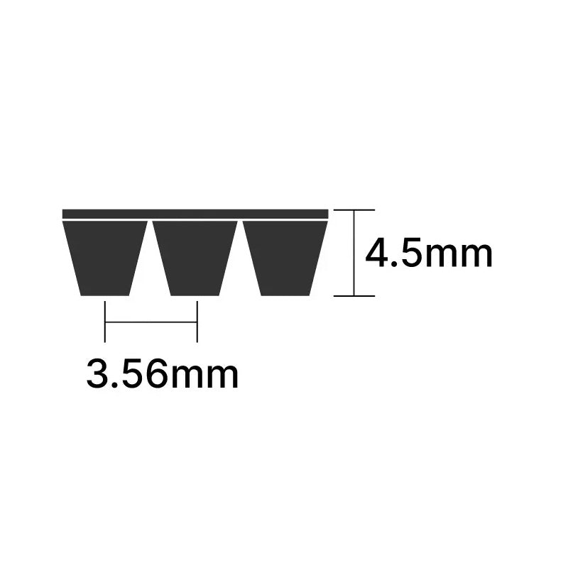 1425PK/561K Pix Poly V Multiple Ribbed Belt 1425mm/56.1 inch Length with 30 Ribs Allow 2-3 Days