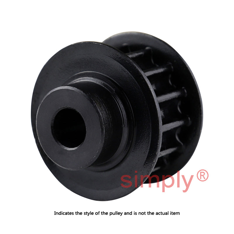 PC8M-30S-62 - 8mm Pitch 30 Tooth Polychain and Synchrochain Steel Pilot Bore Timing Belt Pulley for 62mm Wide Belts