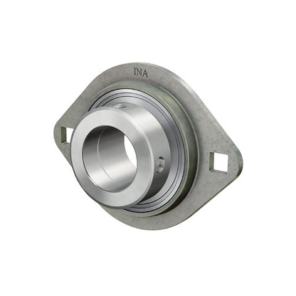 INA RAT17XL Two Bolt Sheet Steel Oval Housing with Eccentric Collar Insert 17mm Bore