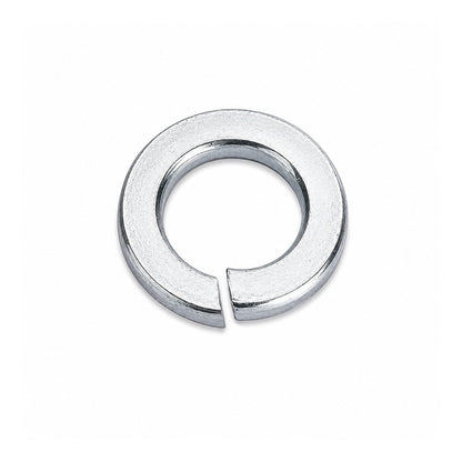 Unifix M20x33.5x4mm Single Coil Rectangular Spring Washer DIN 127B with Bright Zinc Plated Finish