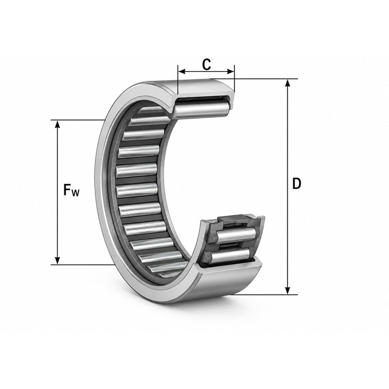 INA RNAO25-37-16 Machined Needle Roller Bearing 25x37x16mm - Allow 1-2 Days - Contact Us For Faster Delivery