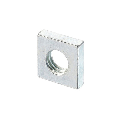 Unifix M10x17 - Class 6 Steel Square Roofing Nut ANSI/ASME B18.2.2 with 1.5mm Pitch and Bright Zinc Plated Finish