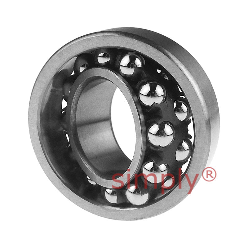 1218K Open Self Aligning Ball Bearing with Taper Bore 90x160x30mm