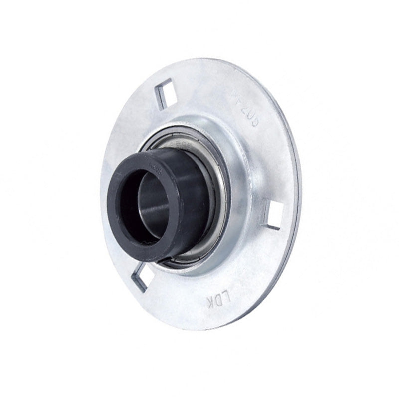 SAPF205-14 Round 3 Bolt Pressed Steel Bearing Housing with 7/8 inch Collar Insert