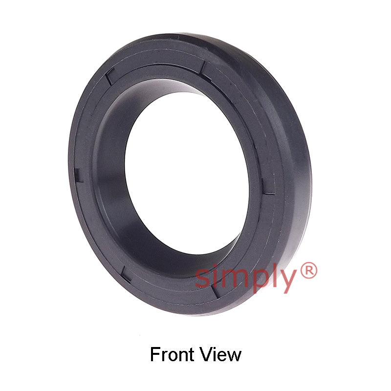 2.5x3.87x0.5 inch Nitrile Rubber Single Lip Rotary Shaft Oil Seal with Garter Spring R21 / SC