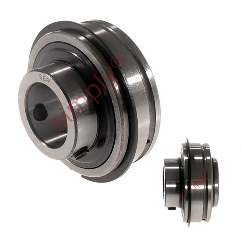 SER207-22 Imperial Bearing Insert and Snap Ring 1-3/8 inch Bore 72mm Outside Dia
