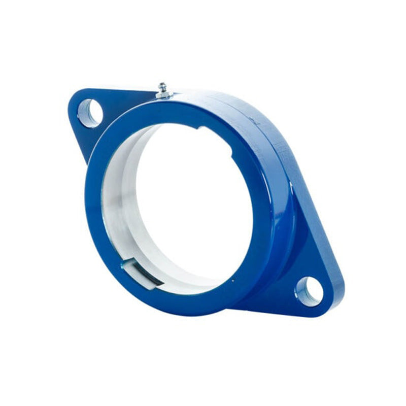 Major Brand SFT6T Metric Steel Two Bolt Oval Flanged Housing for Bearing Inserts with 80mm Outer Diameter - Allow 3-4 Weeks