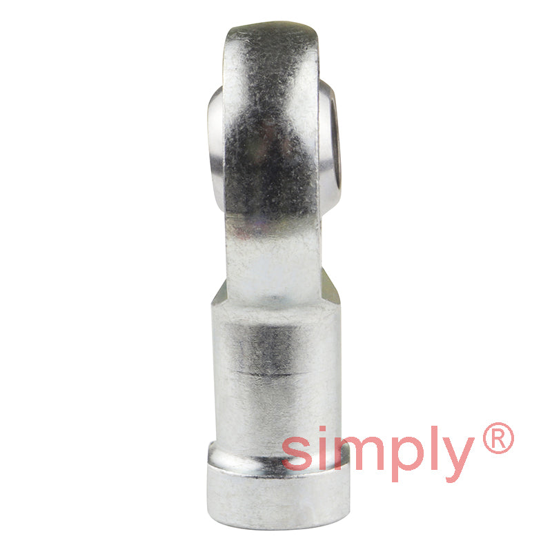 SKF SIKB10F Right Hand Steel / PTFE FRP Lined Plain Female Rod End M10 Thread