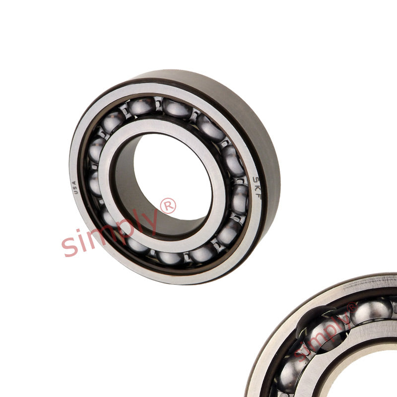 SKF 206 Open Type Filling Slot Ball Bearing 30x62x16mm