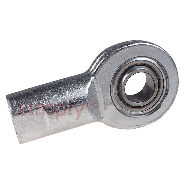 SKF SIL20C Left Hand Steel / PTFE Sintered Bronze Lined Plain Female Rod End M20x1.5 Thread