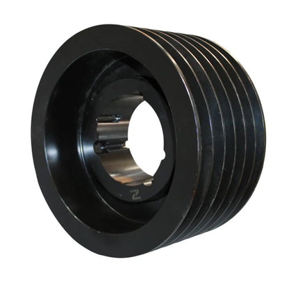 PowerDrive 500X6SPA 500mm Pitch Diameter SPA Section Tapered Locking Bush Type Pulley with 6 Grooves (Bush not Incl.) - Allow 2-3 Days