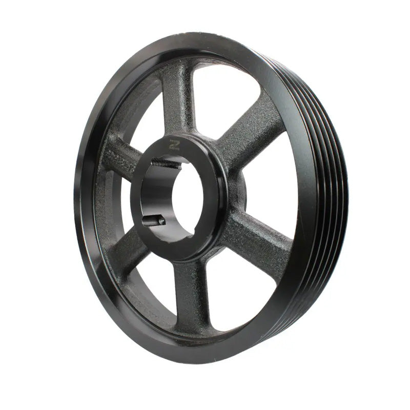 PowerDrive 450X5SPB 450mm Pitch Diameter SPB Section Tapered Locking Bush Type Pulley with 5 Grooves (Bush not Incl.) - Allow 2-3 Days