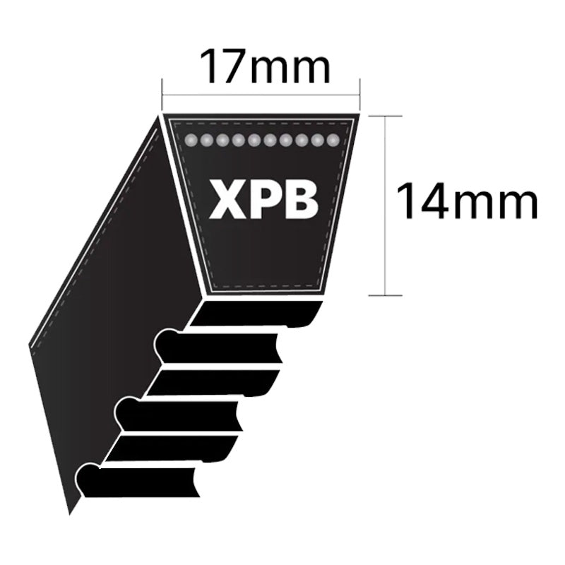 XPB4310 Pix SPBX-Section Cogged V-Belt