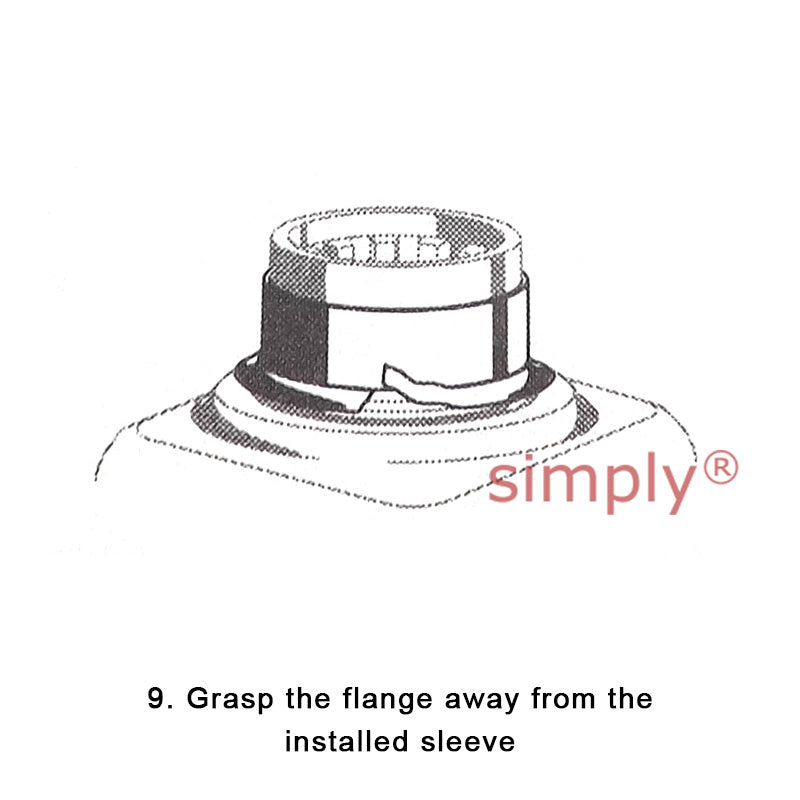 SKF CR99190 Hardened Stainless Speedi Sleeve for Shafts 47.55-47.71mm