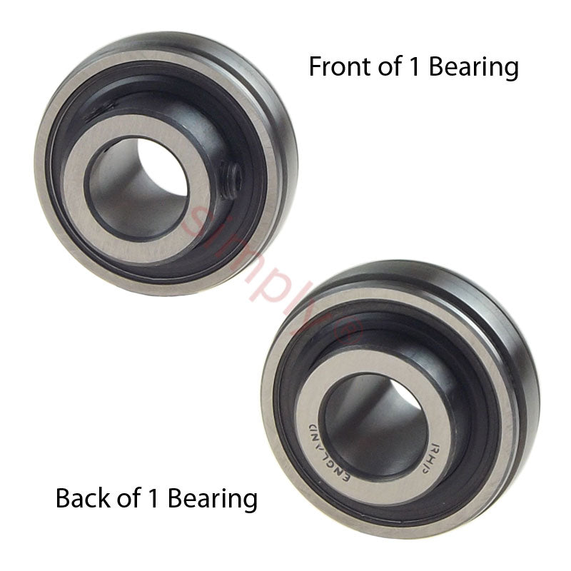 RHP 1065-60G Spherical Outer Full Width Bearing Insert 60mm Bore 120mm Outside Diameter