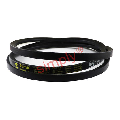 Gates SPZ1562 Super HC Wedge V-Belt 1575mm Length 10mm Width