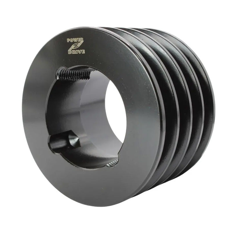 95X4SPZ 95mm Pitch Diameter SPZ Section Tapered Locking Bush Type Pulley with 4 Grooves (Bush not Incl.)