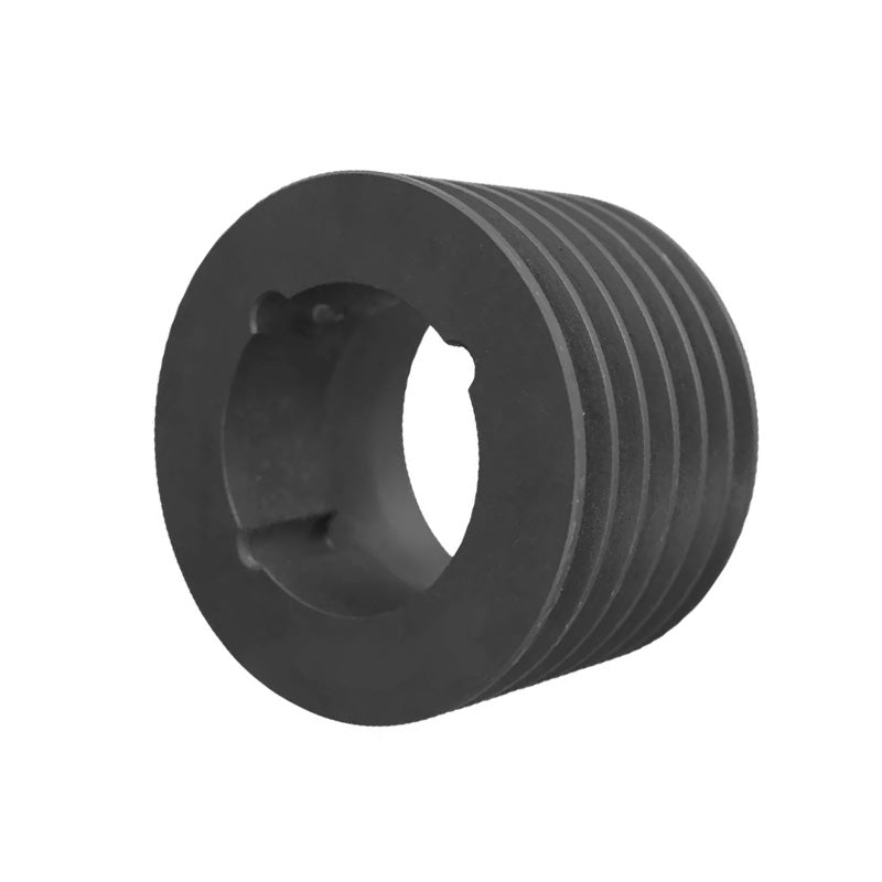 118X6SPZ 118mm Pitch Diameter SPZ Section Tapered Locking Bush Type Pulley with 6 Grooves (Bush not Incl.)