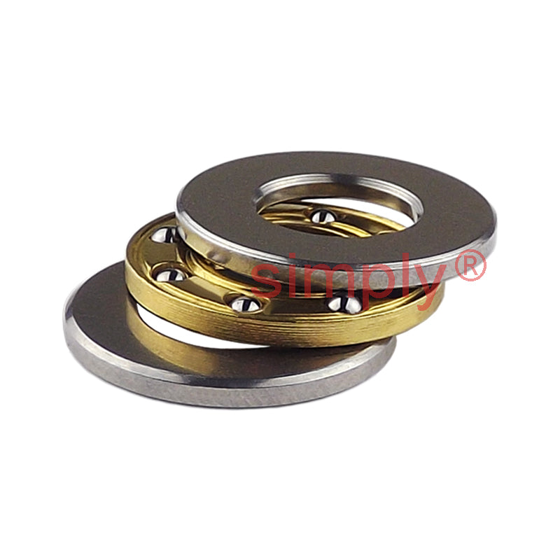 F10-18 Major Brand Single Thrust Ball Bearing 10x18x5.5mm