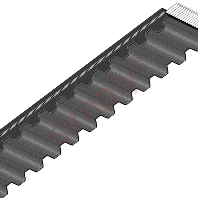 STD1552-S8M-30-194 Major Brand Synchronous Belt 30mm Wide 8mm Pitch 194 Teeth Allow 2-3 Days