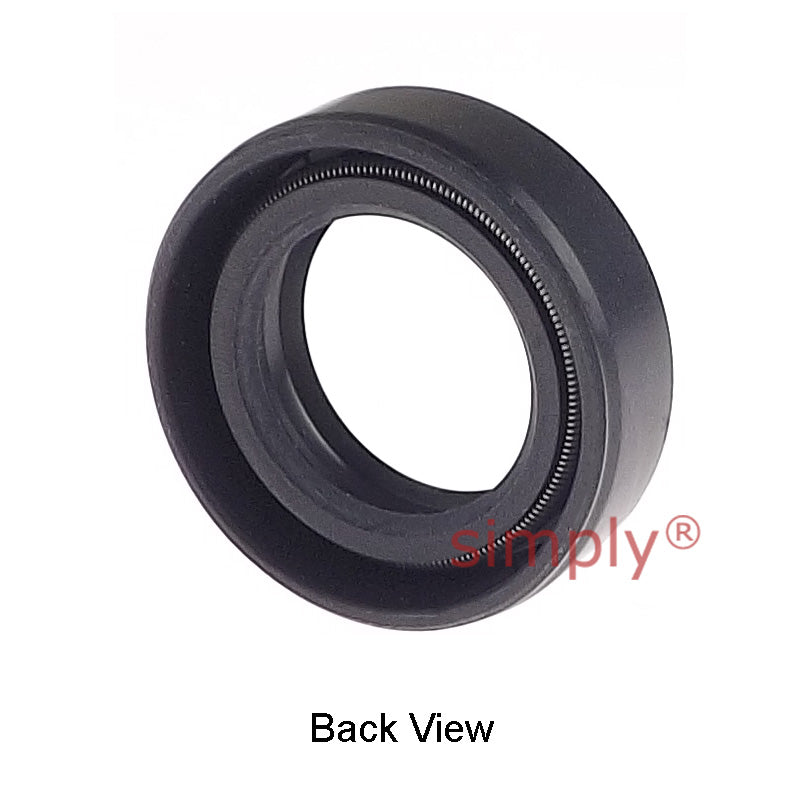 22x38x7mm Nitrile Rubber Double Lip Rotary Shaft Oil Seal with Garter Spring TC / R23
