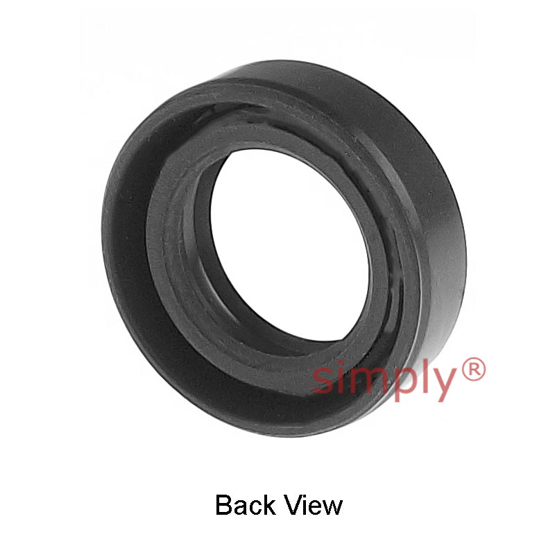 13x25x5mm Nitrile Rubber Double Lip Rotary Shaft Oil Seal with Garter Spring TC / R23