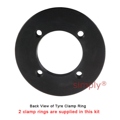 Major Branded F40H/F40B Outer Facing Taper Bore/Pilot Bored Tyre Drive Coupling Assembly with Natural Rubber Tyre