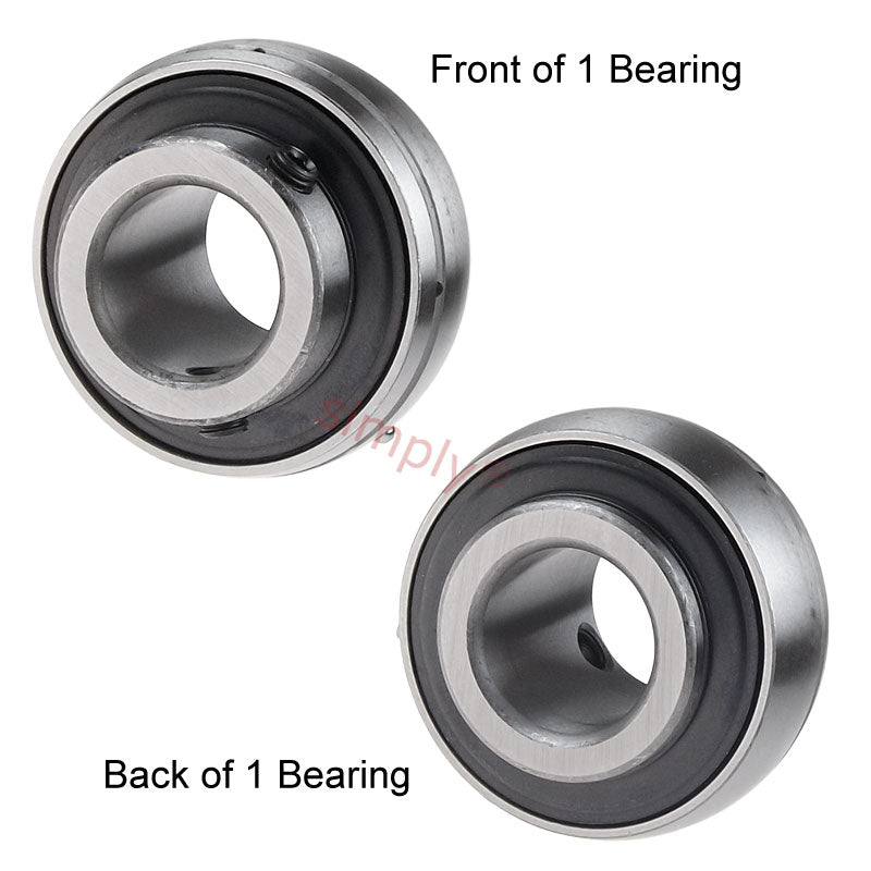 UC316 Heavy Duty Metric Bearing Insert With 80mm Bore 170mm Outside Dia