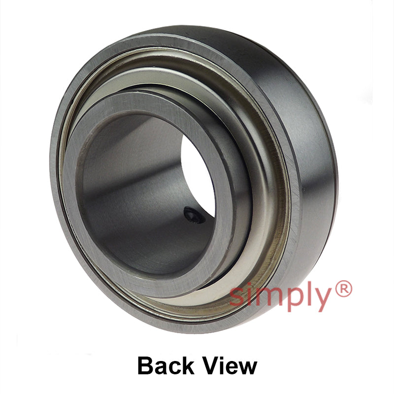 Challenge UC211-34 Imperial Insert with Grub Screws with 2-1/8 inch Bore 100mm Outside Dia and Triple Lip Seal Ideal for Agricultural and Outdoor Use